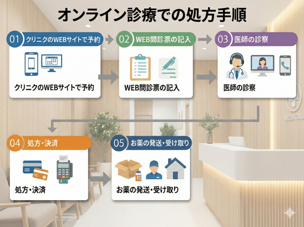 オゼンピック オンライン診療手順