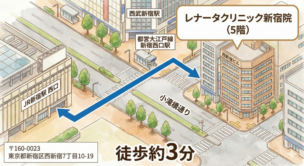 レナータクリニック新宿院　新宿　マンジャロ